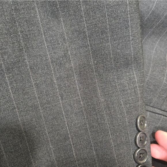 Brooks brothers 346 stretch wool pinstripe blazer size 44L - Picture 10 of 14